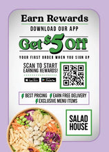 Load image into Gallery viewer, 5"x7" APP $5 OFF / Catering Postcard Bag Stuffers
