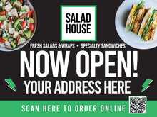 Load image into Gallery viewer, (10) 18&quot;x24&quot; Double Sided 4MM Coroplast Lawn Signs w/ Stakes
