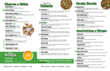 Load image into Gallery viewer, 11&quot;x17&quot; Tri Fold Glossy Take Out Menus EDDM Fall / Winter 2025
